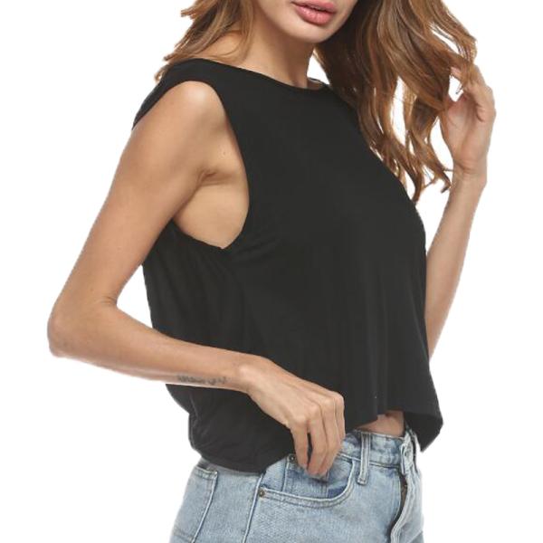 Футболка 2019 женщин высококачественного изготовленного на заказ пробела моды печатания сексуального безрукавная с вашим логотипом