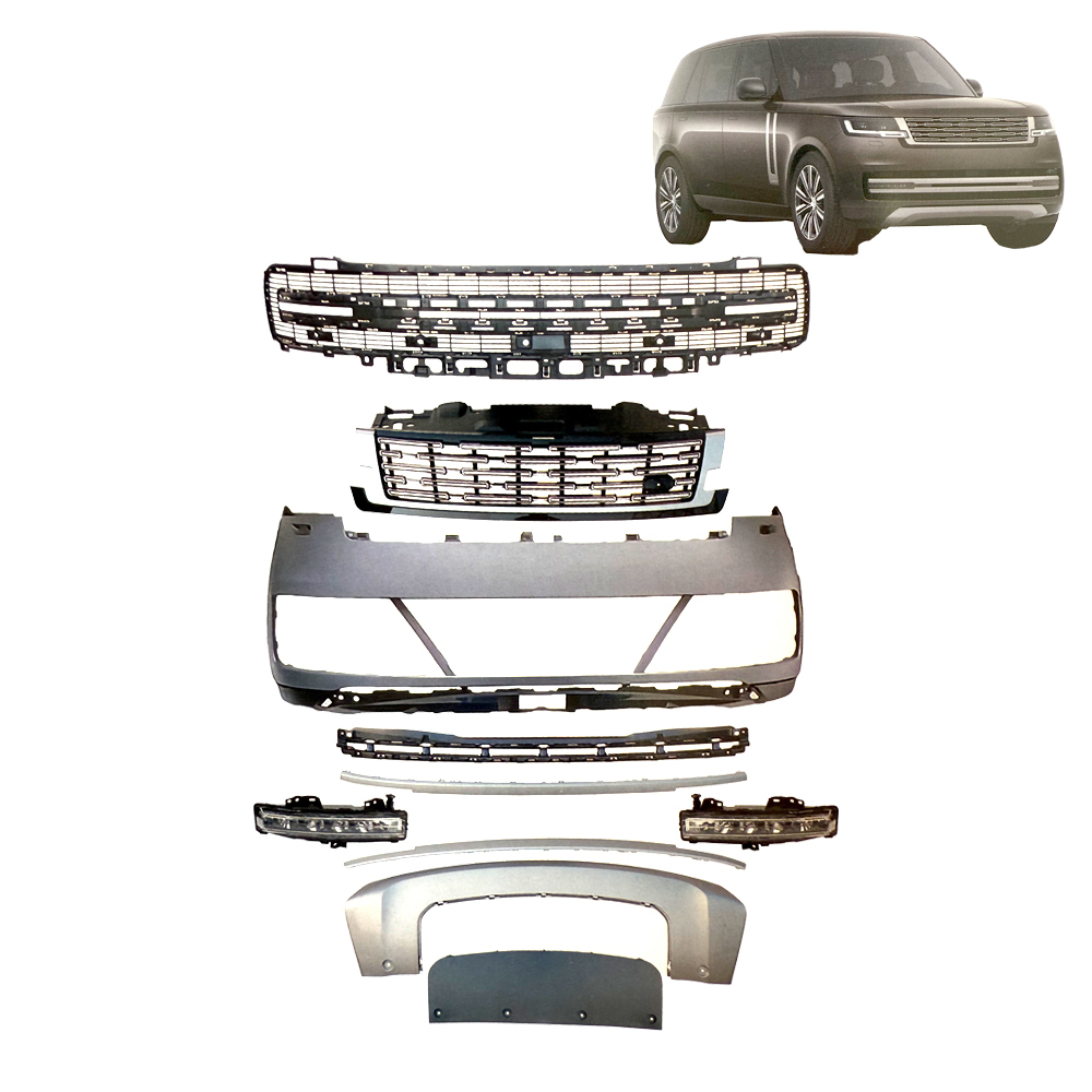 New-Gen Front Bumper Kit OE M8E2-17F003-A M8E2-17F003-B for 2023 Range Rover Vogue L460