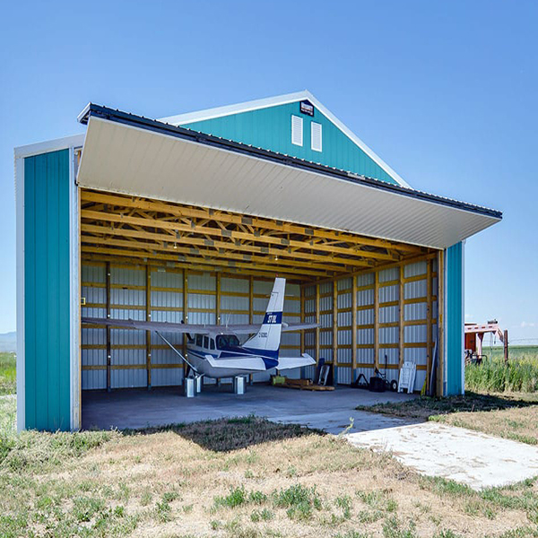 steel structure building for Aircraft Maintenance Hangar for British Airways MRO Services