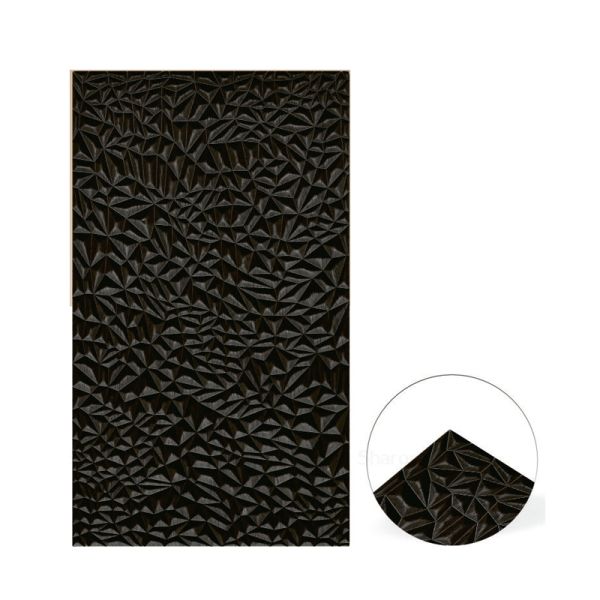 Scratch Resistant 3D Geometric PVC Membrane Film Foil for CNC Routered Doors