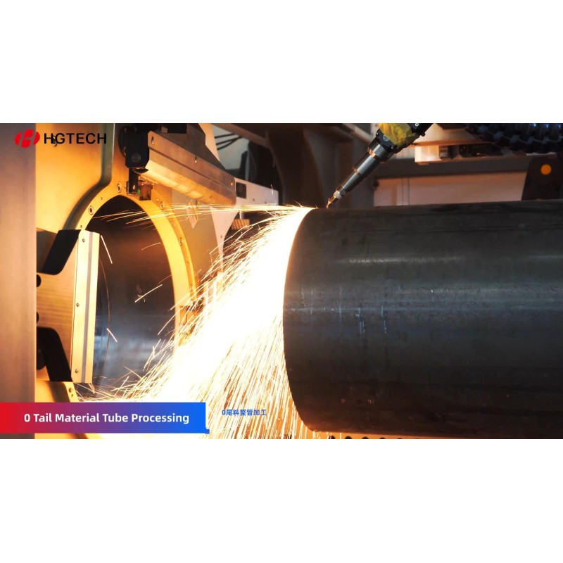 Automatic Loading and Unloading Tube Laser Cutting Machine with 3000kg Bundle Loading for Lights-Out Operation