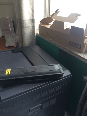 Патрон тонера Рефилл черноты ТК4109 Кйосера неподдельный для Таскальфа, 1800 до 15000 страниц