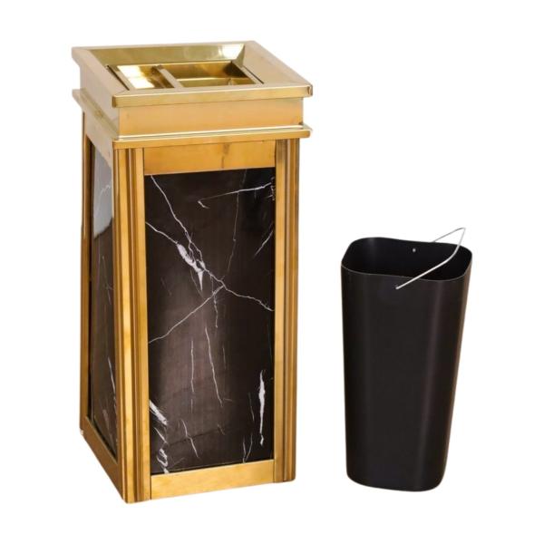 Factory Wholesale High-quality Business Hotel Carriages and Other Rubbish Bin Mouth Stainless Steel Trash Can