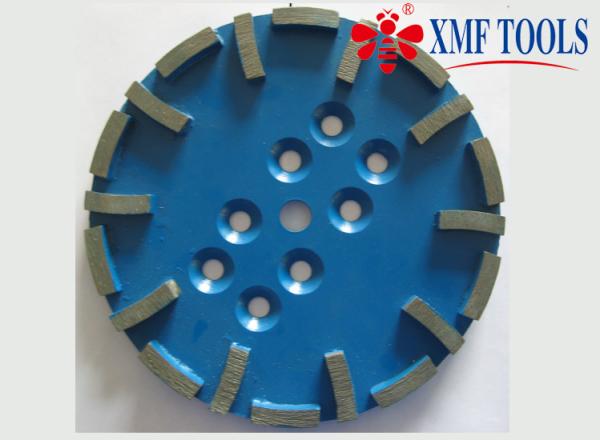 250mm  10  Inch  Ridgid Diamond Cup Wheel  Grinding Disc Blue Silver Brazed