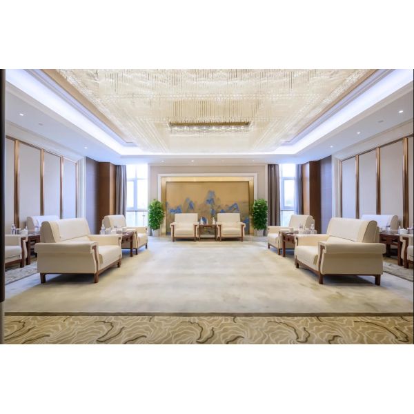 Elegante colección de sillones de club comerciales  Mobiliario para club de playa Chinlon Terciopelo