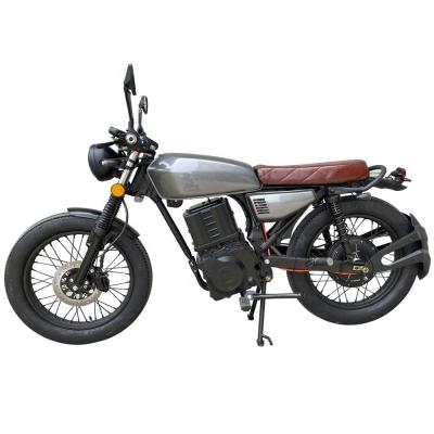 Long Range Off Road Electric Motorcycle Lead Acid Battery 72V 2000W Electric Dirt Bike