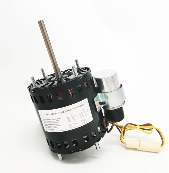 3.3 Diameter Motor - 1/12-1/15-1/20HP 1550RPM 115/230V 60Hz FASCO D1127/Century 9721 Replacement Motor