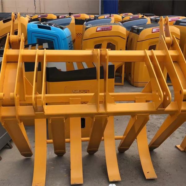 Wheel Loader Attachments Grass Grapple Grass Bucket for Improved Farming Experience