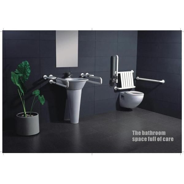 Anti Skid Toilet Cubicle Hardware 304 Stainless Steel For Disabled People