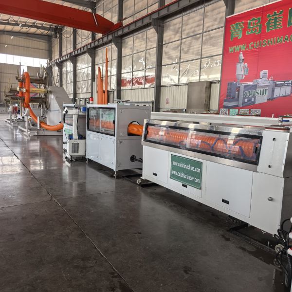 Automatic Carbon Spiral Tube Making Machine for Underground Telecom and Power Cable Conduit Production