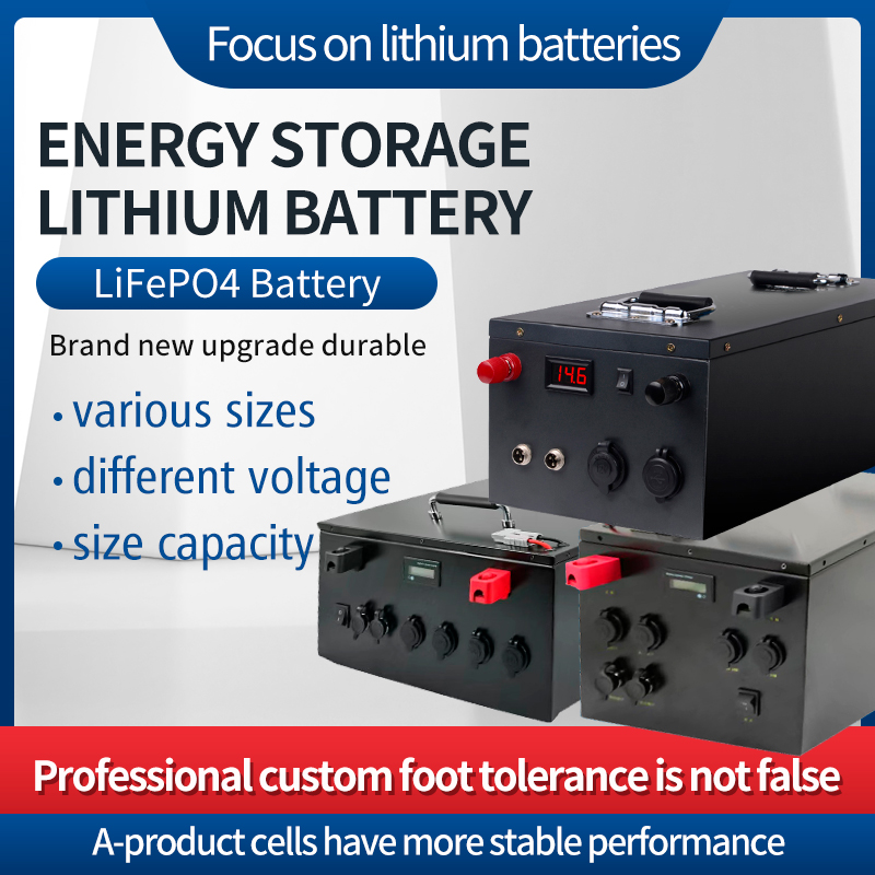 Черный 51.2V 200Ah Серверная стойка батарея 10KW перезаряжаемая литийная батарея LiFePo4
