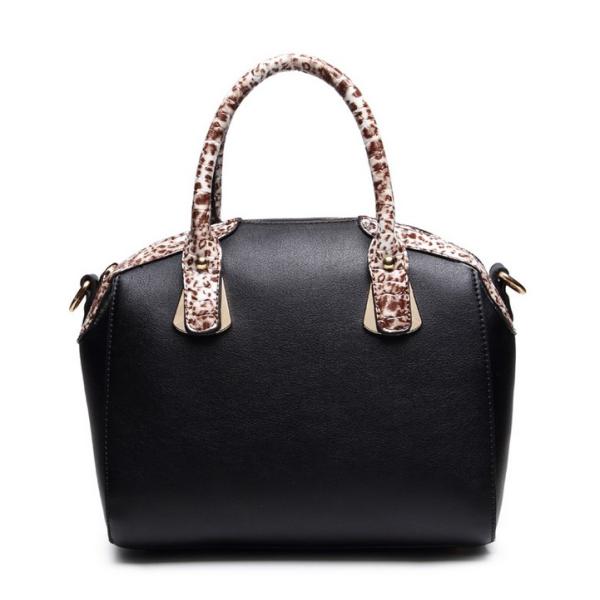 pu leather women 2016 spring new OL commuter leopard shell bag type shoulder bag