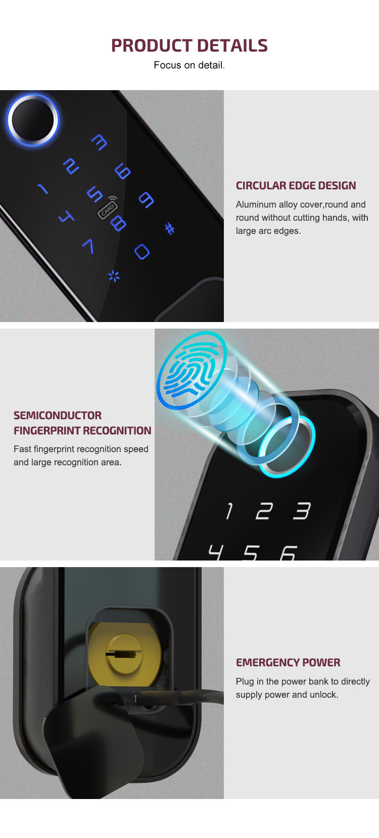 Keyless умное приложение Tuya замка