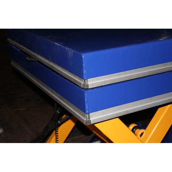 таблица подъема склада 1300x850mm неподвижная с подниматься груза наклона