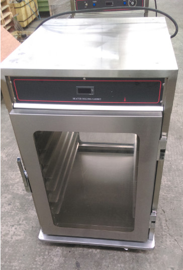 7 Trays Electric Glass Door Two Side Open Commercial Food Warmer Holding Cabinet