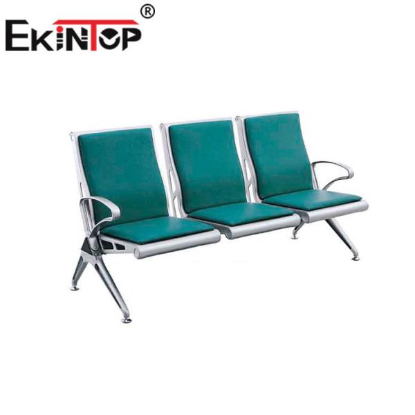 Cadeira de espera de aço inoxidável de 3 Seater para hospitais 1220mm×680mm×800mm