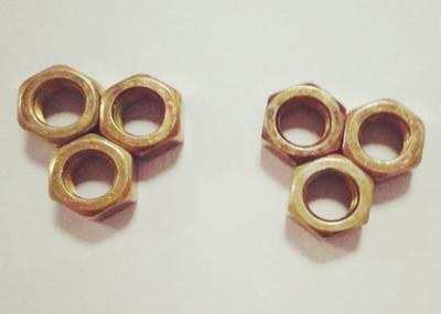 Hardware Machinery Turning M10 Hex Nut 1.25mm Pitch , Carbon Steel Nuts Thickness 8mm
