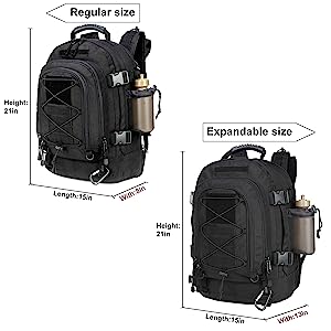 Backpack for Men Large ornaments Backpack Tactical Travel Backpack for Work,Camping,Hunting,Hiking