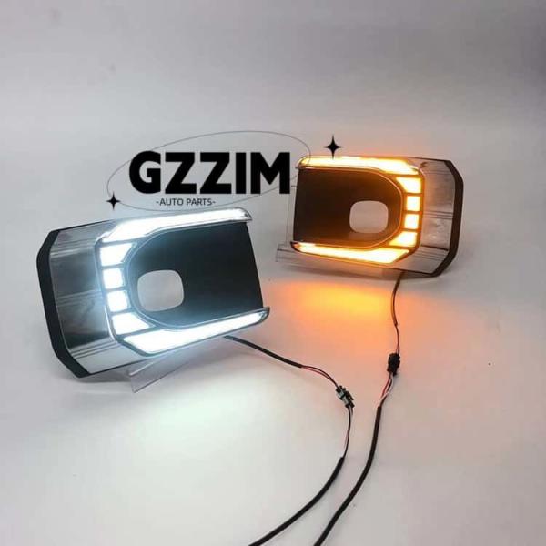 Toyota Hilux Revo Rocco 2020 2021 2024 Car Parts Led Drl Daytime Running Lamp Daytime Light for Toyota Hilux Revo 2024 Z Edition