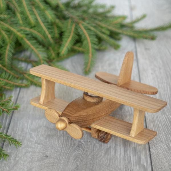 Mobile Handmade Wooden Toys Trucks Hand Sanded With Simple Design