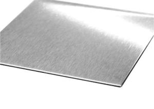 Brushed 1mm Stainless Steel Sheet Plates GB AISI 304 321 For Kitchenware