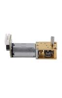 a velocidade 12250 RPM da carga 2.4~6V escova o motor da engrenagem da C.C. com a caixa de engrenagens $3~$8.5/unit do sem-fim