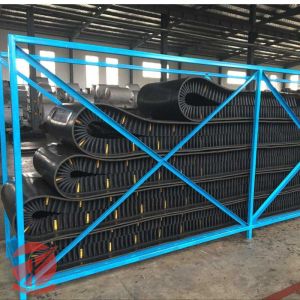 TC Cleat Rubber Multi Ply Textile Corrugated Sidewall Conveyor Belt (ТС Клейт резиновый многослойный текстильный гофрированный боковой конвейер)