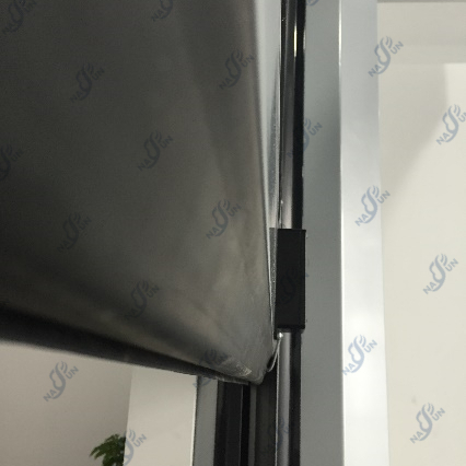Automatic Insulated Industrial High Speed Door Roll Up Spiral Thermal Insulation Door
