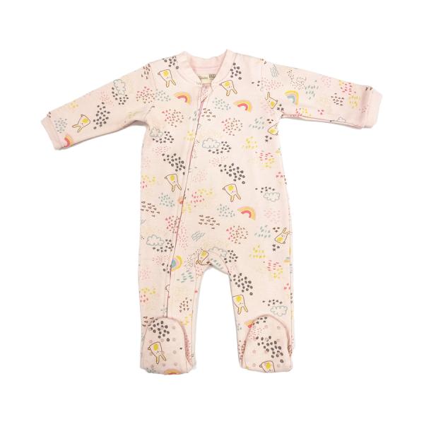 Polyester Customized Color Rompers Exquisite Workmanship Printing Pattern for Babies