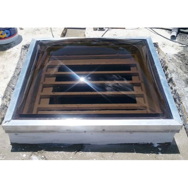 Polycarbonate Dome Skylight, Easy to Install & Transport, Custom Sizes Available, Long Lasting Roof Light Cover