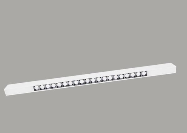 Kitchen 45 Degree Suspended LED Linear Light UGR19 100 - 277V 4000 Lumens