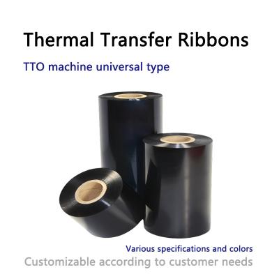 Resin Near Edge Thermal Transfer Ribbons 500m Length Tto Printer Ribbon