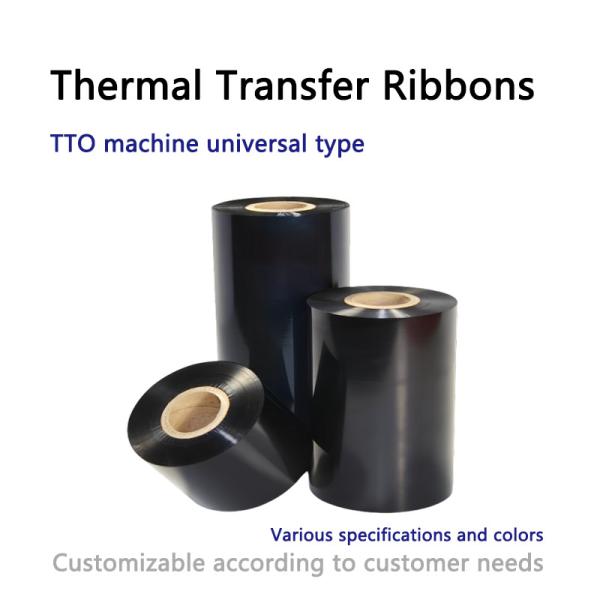 Resin Near Edge Thermal Transfer Ribbons 500m Length Tto Printer Ribbon