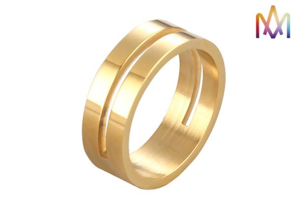 1mm Thickness Mens Stainless Steel Wedding Rings