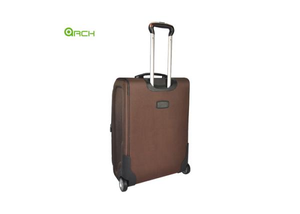 Skate Wheels 1200D Polyester Luggage With EVA Side