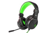 3V PS4 PS5 Gaming Headset 25000Hz  Green Lightweight Braided Cable