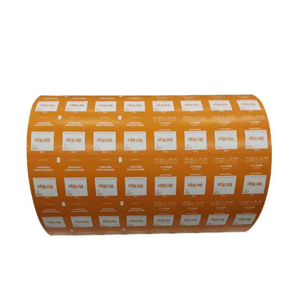 Wet Aluminum Film Roll for Flexography Printing 0-9 Color Aluminum Foil Paper by Roll
