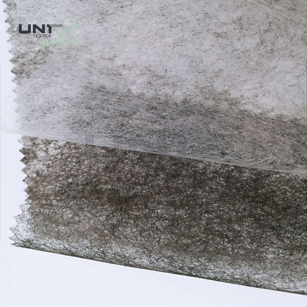 50GSM Double Side Hot Melt PES Fusible Web Interfacing Soft Hand Feeling for Garment