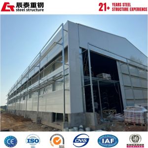 High-intensity durable prefabricated steel structure custom farm breeding shed building