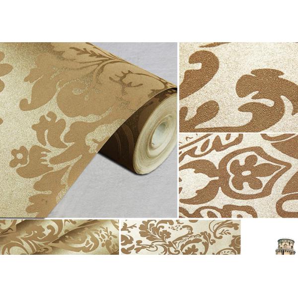 Eco - Friendly Victorian Style Wallpaper Victorian Wall Paper For TV Background