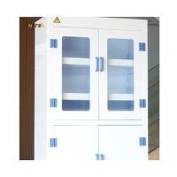 Armário de segurança de polipropileno à prova de fogo, Armário de armazenamento de laboratório resistente a produtos químicos