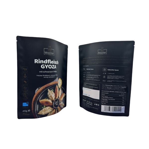 Factory Customizable Freezer Bags for Food Packaging for Dumplings Printing Surface Handling
