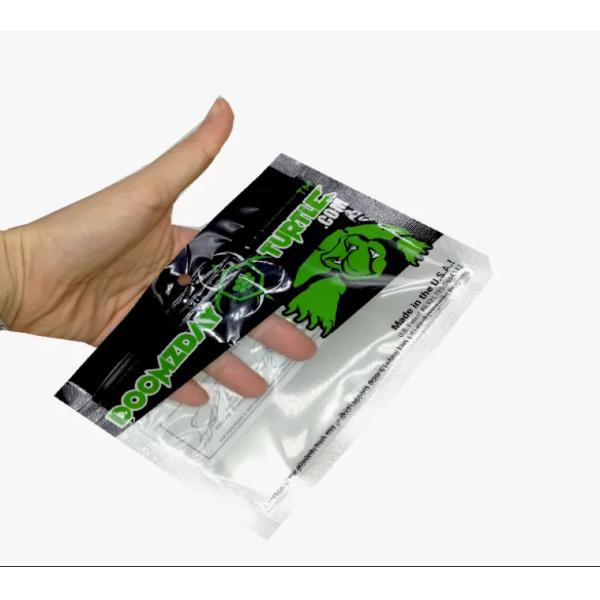 Bolsas de sello de vacío impresas a medida Bolsa de aluminio a prueba de agua Bolsa de calentamiento selladora de señuelo de pesca Bolsa de almacenamiento de embalaje con agujero de suspensión