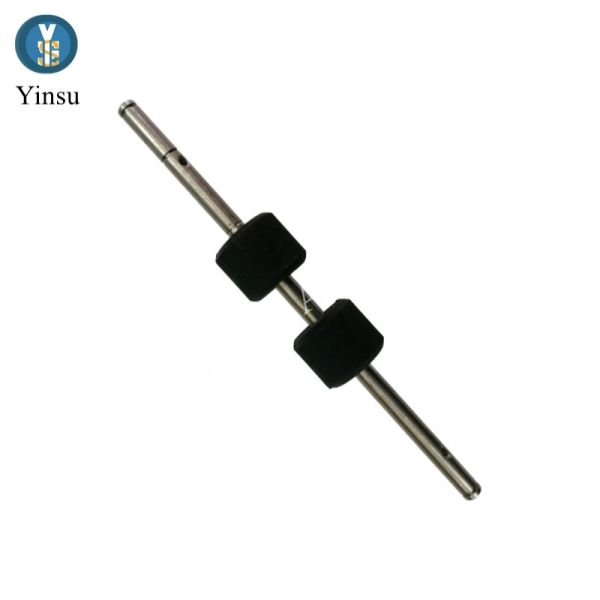 ATM Machine Spare Parts Wincor TP27 Printer Rubber Wheel Shaft Financial Equipment 1750256247-28 for Wincor ATM