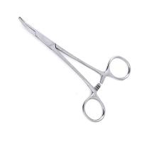 Pinça micro reta para curativos cirúrgicos de produtos médicos descartáveis ​​CE