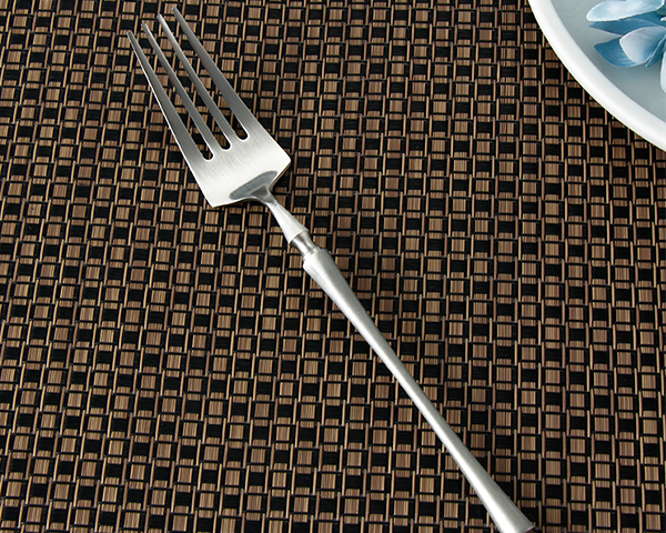 Silver Plated 24pcs Stainless Steel Eating Utensils For 6