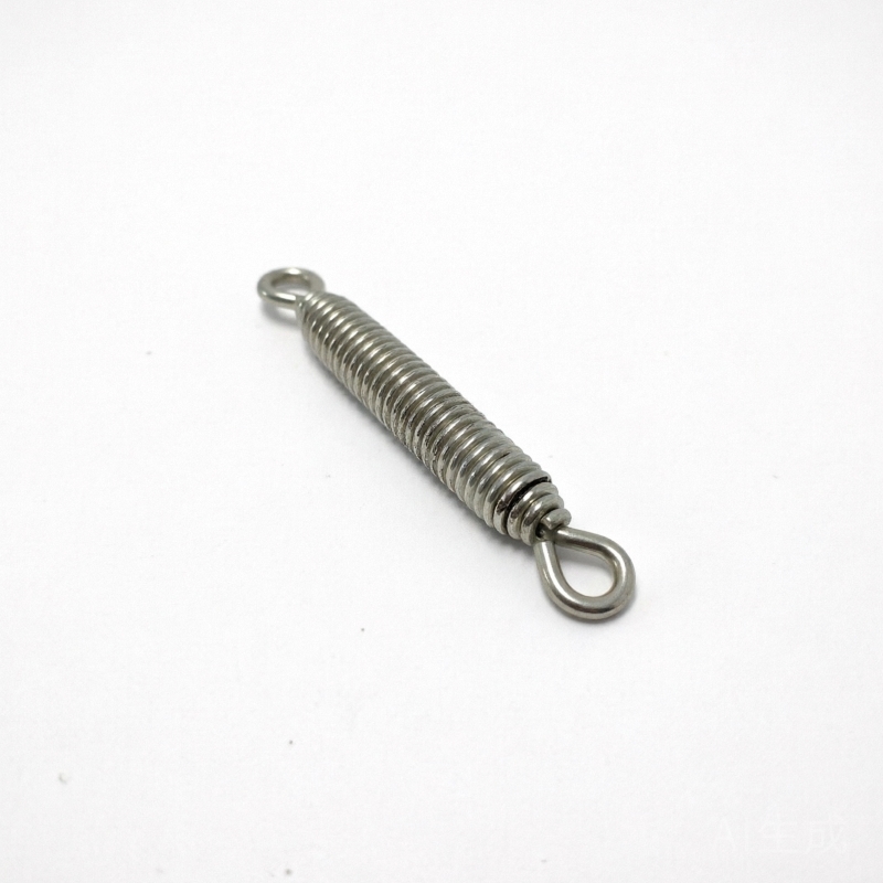 High Carbon Steel Extension Spring Fe ZN8 C Per ISO Clear Silicone Mill Fishing Industrial