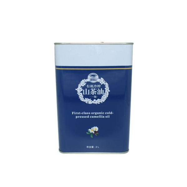 Food Packaging Cooking Olive Oil Tin Cans Customized Tinplate Material