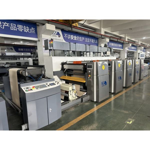 FM-TS Sleeve Type 4 Color Paper Cup Paper Bag Flexo Printing Machine