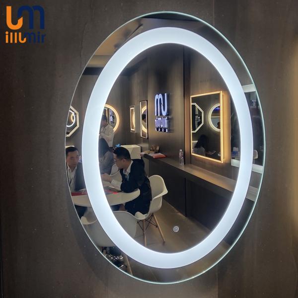 Противоослепительное зеркало на заказ с огнями водонепроницаемое многофункциональное